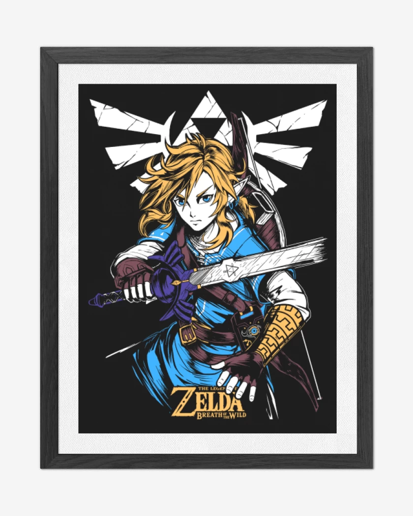 Cuadro decorativo Link of the Wild Full Color