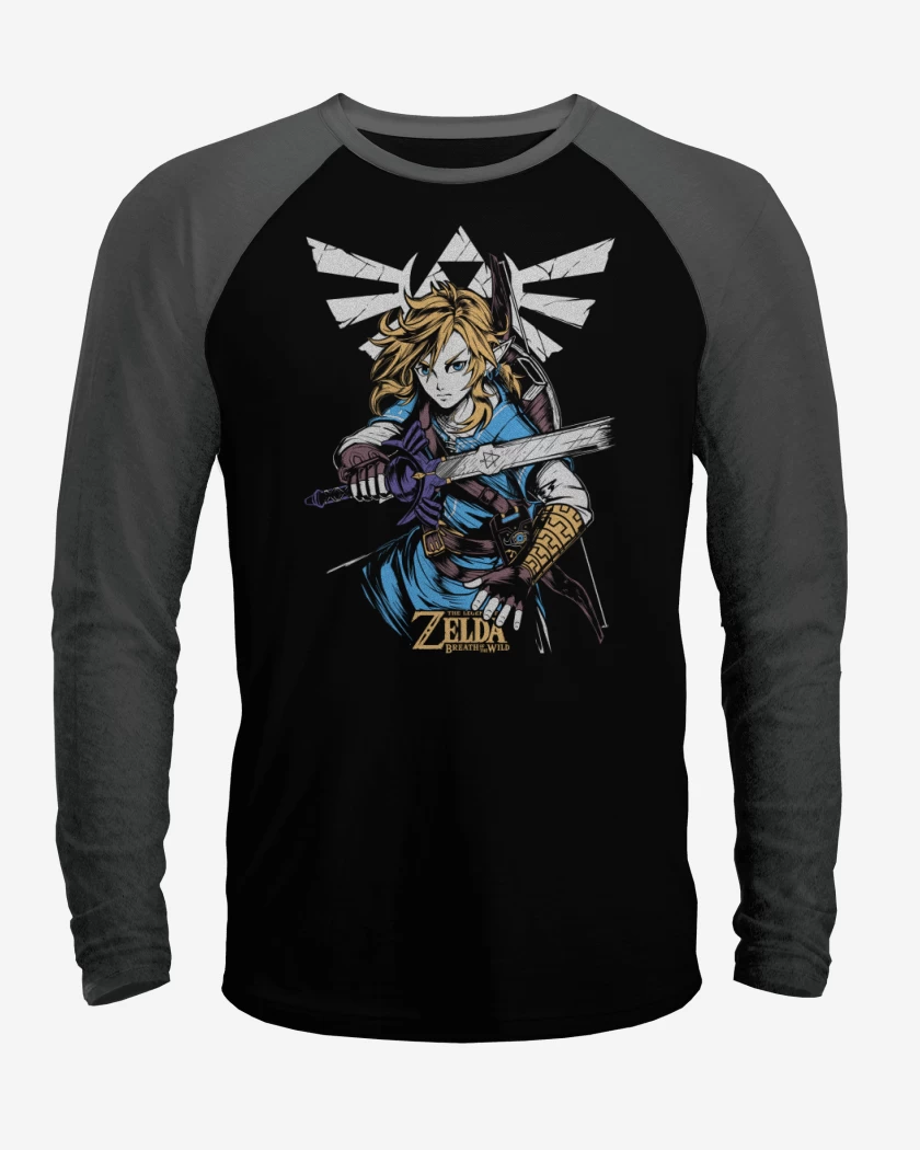 Polera Raglan Link of the Wild Full Color