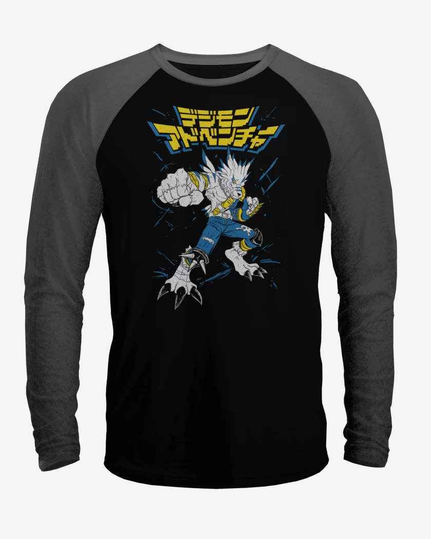 Polera Raglan WereGarurumon