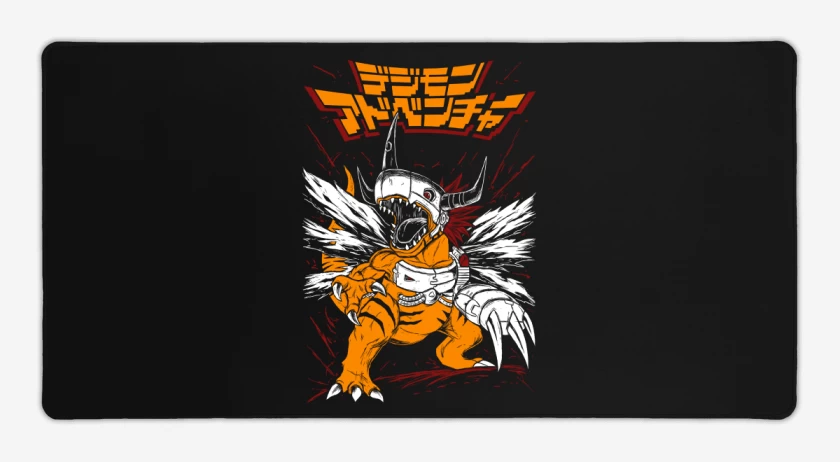 Mouse pad Gamer Negro de MetalGraymon