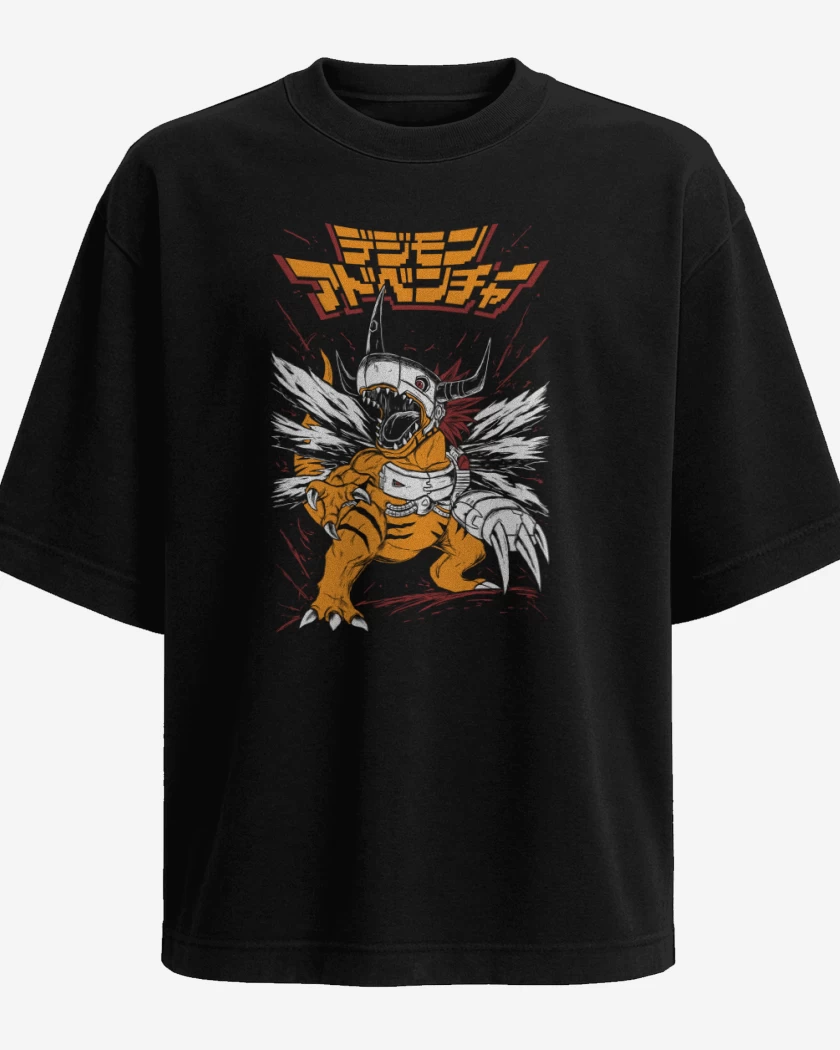 Polera Oversize MetalGraymon
