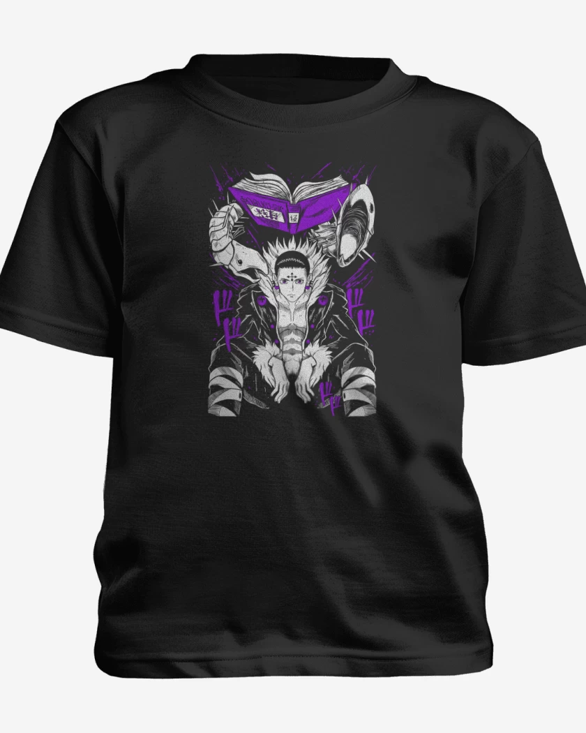 Polera de niño Negro de Chrollo Lucilfer