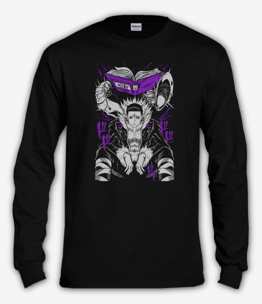 Polera manga larga Negro de Chrollo Lucilfer
