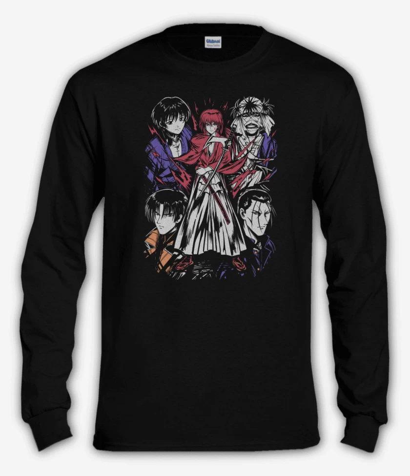 Polera manga larga Rurouni Kenshin