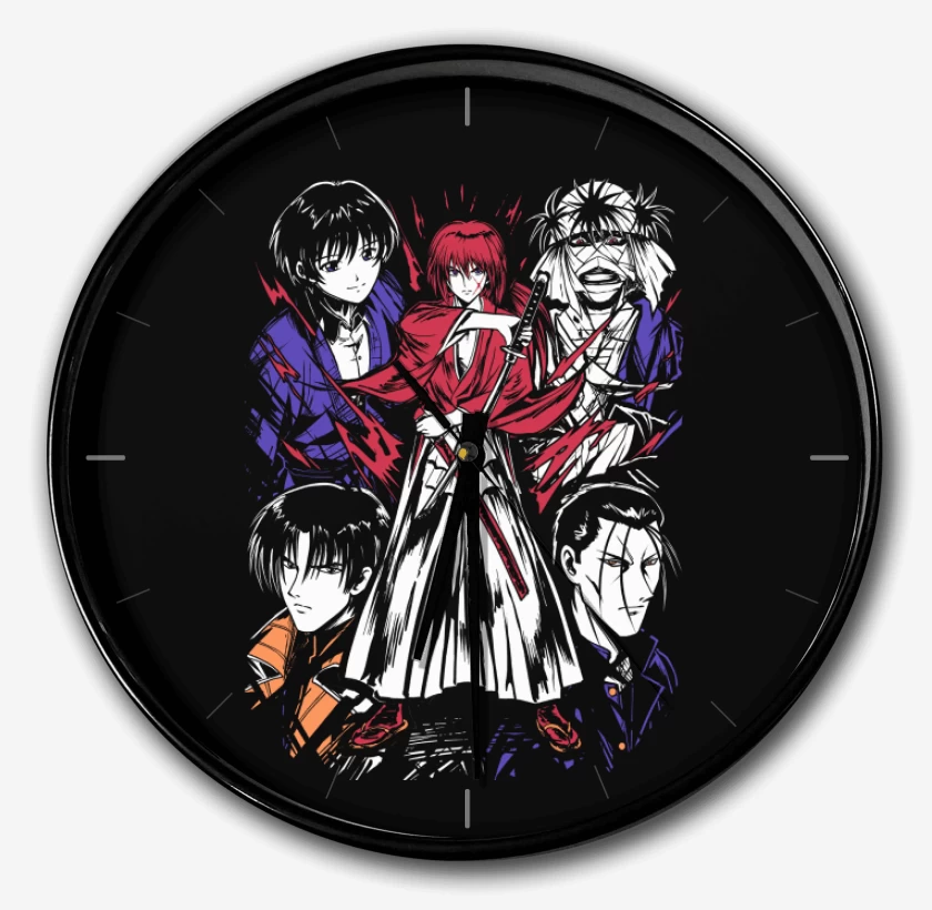 Reloj Negro de Rurouni Kenshin