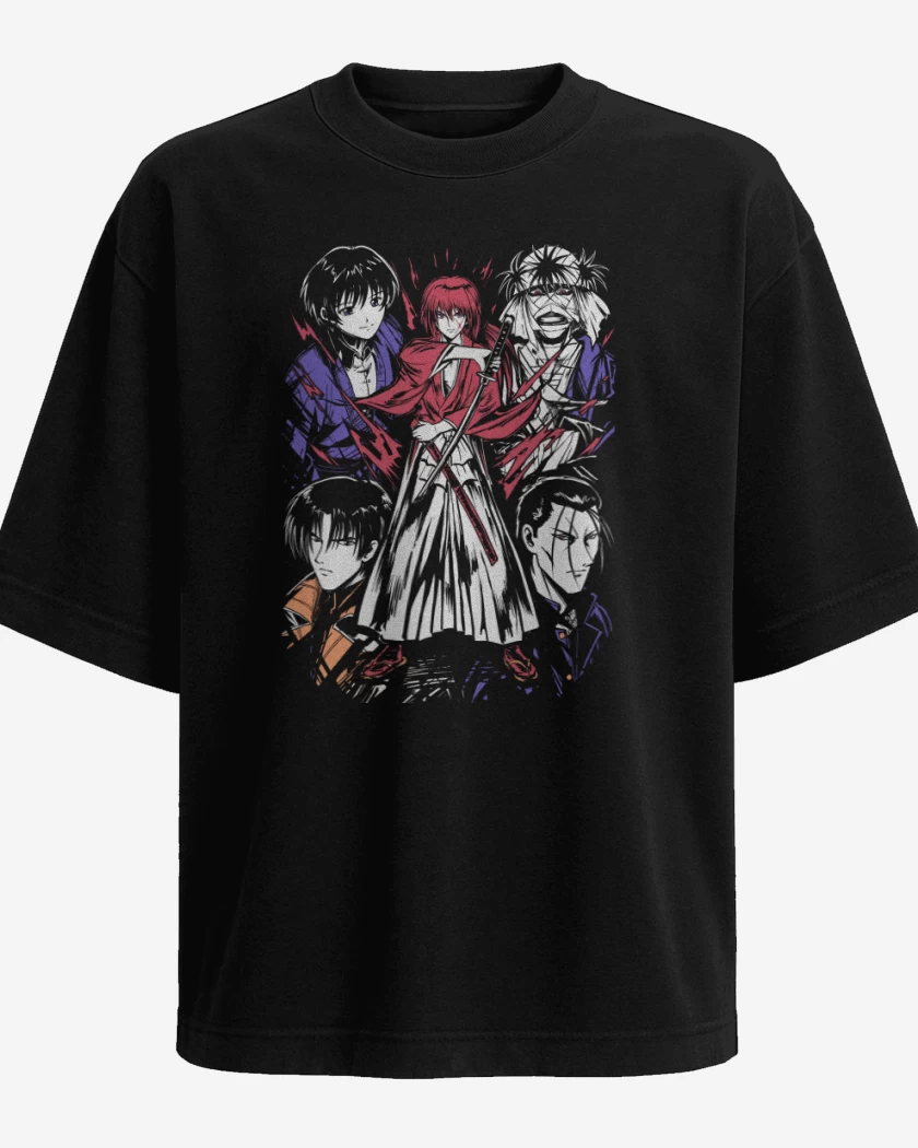 Polera Oversize Rurouni Kenshin