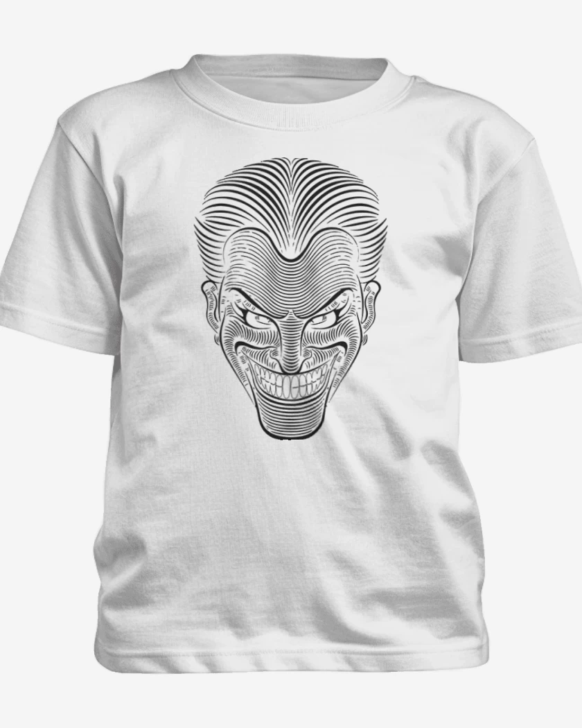 Polera de niño Blanco de Bromista lineas