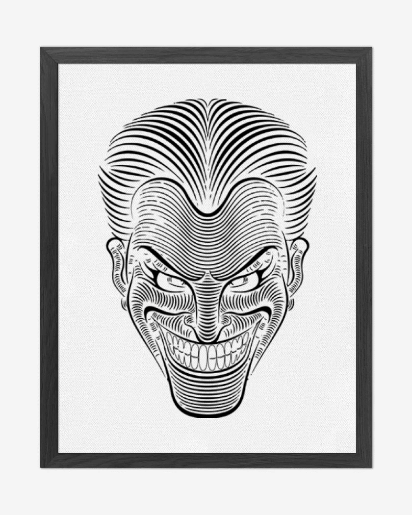 Cuadro decorativo Blanco de Bromista lineas