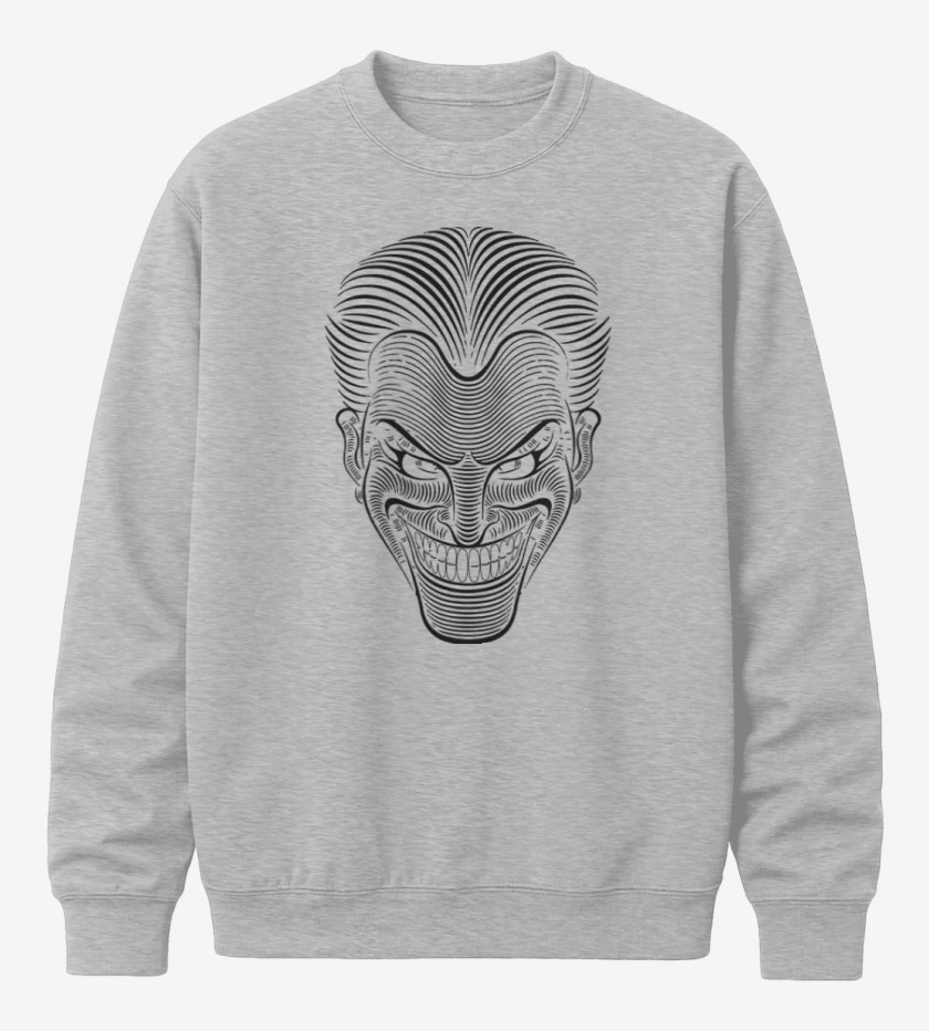 Poleron polo Gris Melange de Bromista lineas