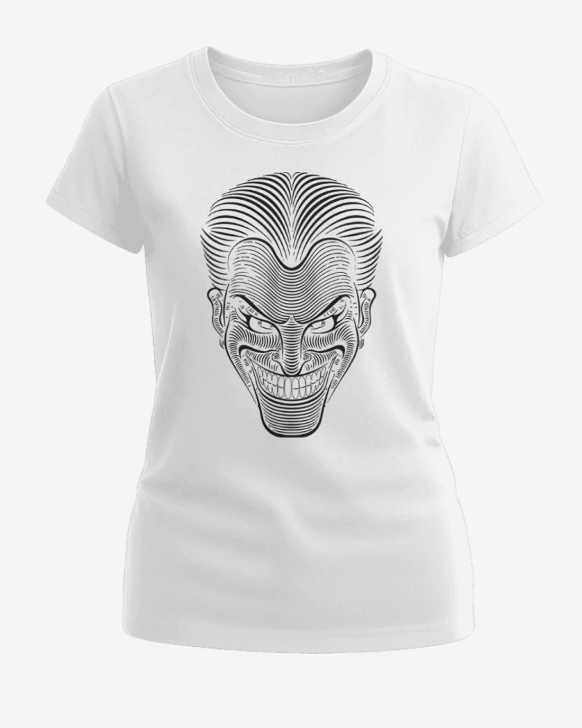 Polera de Mujer Blanco de Bromista lineas