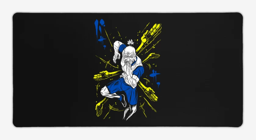 Mouse pad Gamer Negro de Netero Isaac