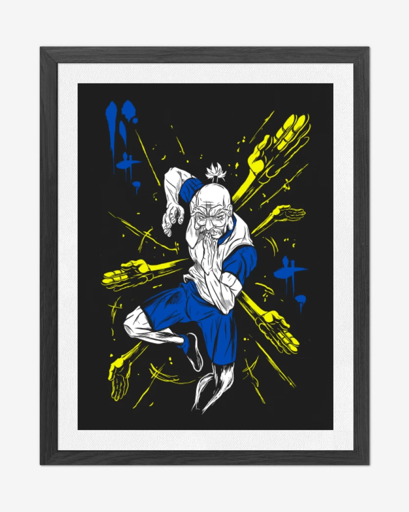 Cuadro decorativo Negro de Netero Isaac