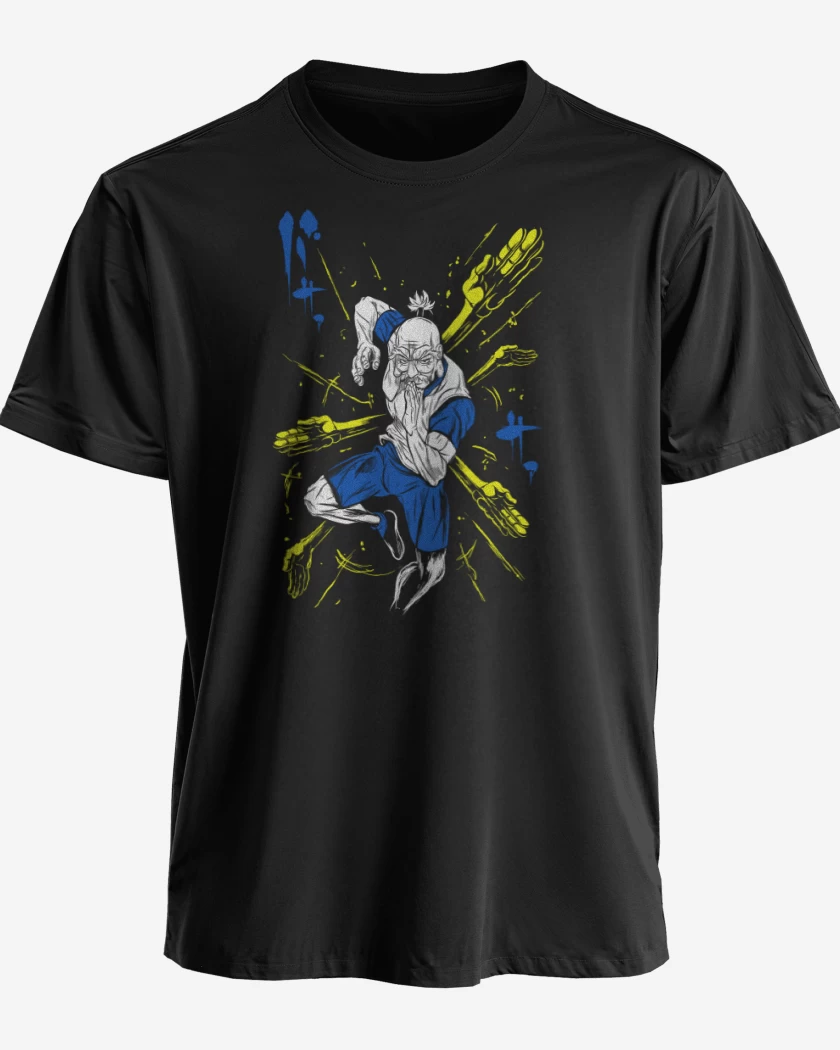 Polera premium Negro de Netero Isaac