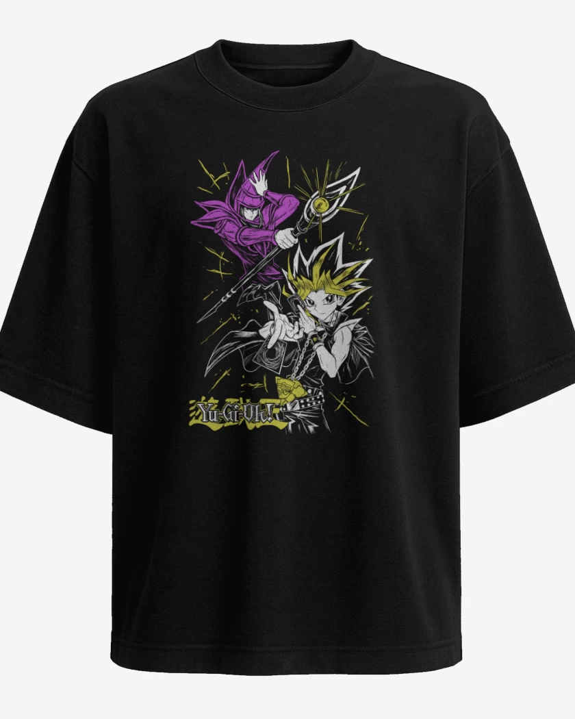 Polera Oversize Mago Oscuro x Yugi