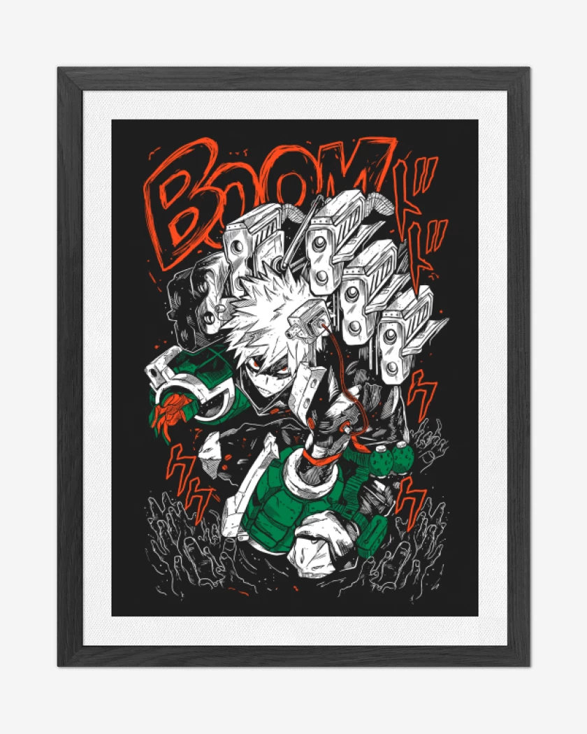 Cuadro decorativo Katsuki Bakugo