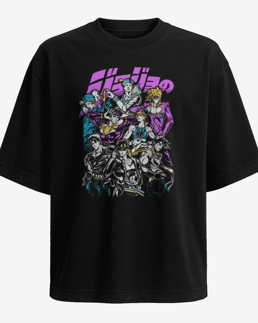 Polera Oversize JoJos Bizarre Adventure