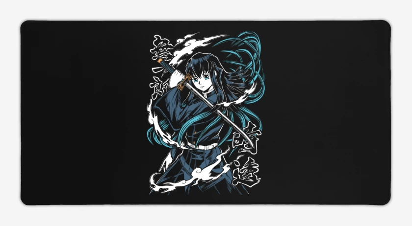 Mouse pad Gamer Negro de Pilar de la Niebla 
