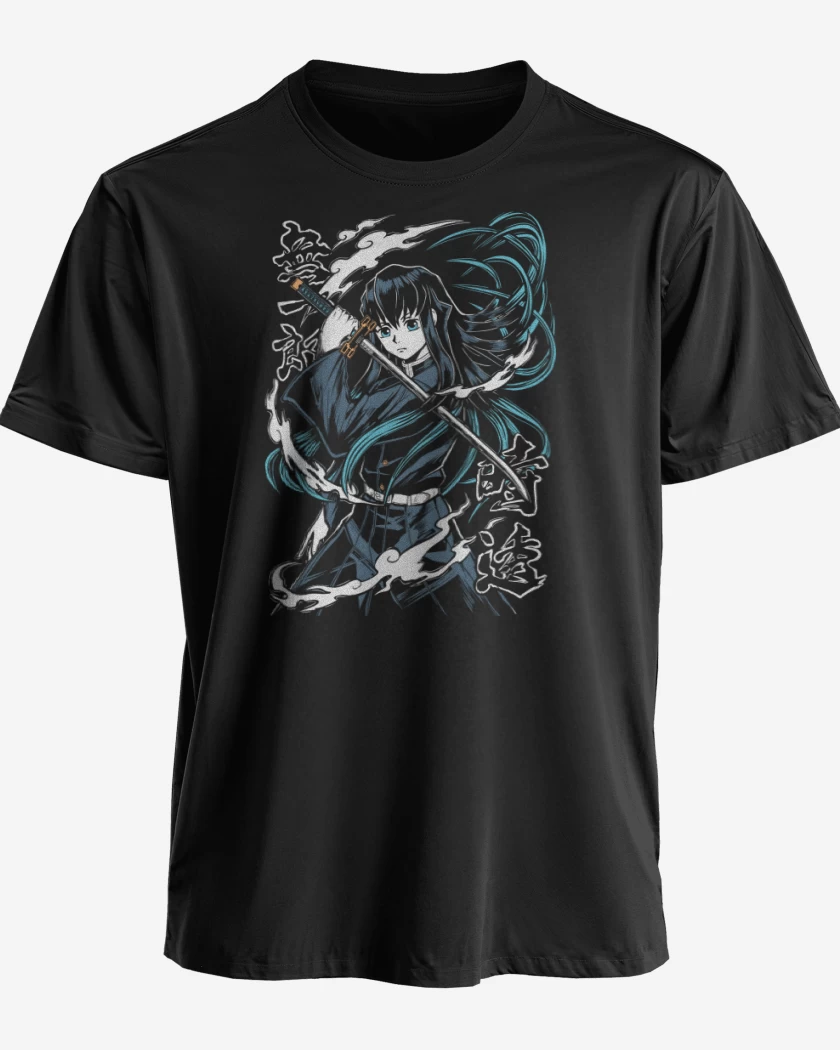 Polera premium Negro de Pilar de la Niebla 