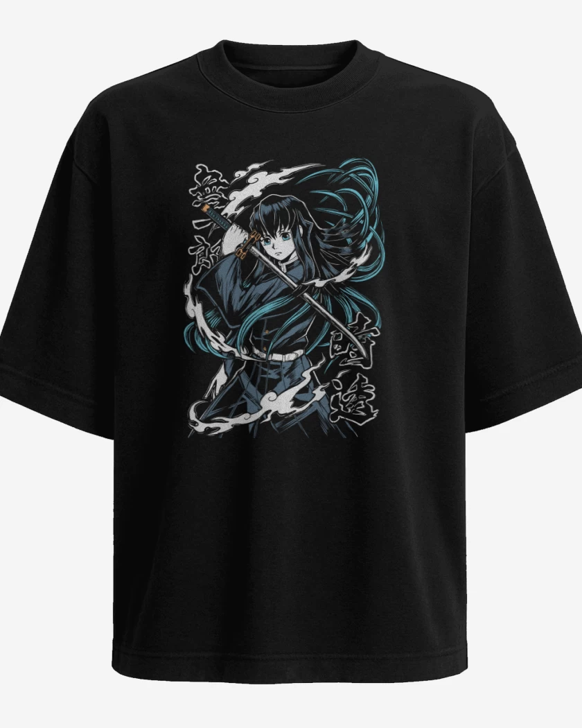 Polera Oversize Pilar de la Niebla 