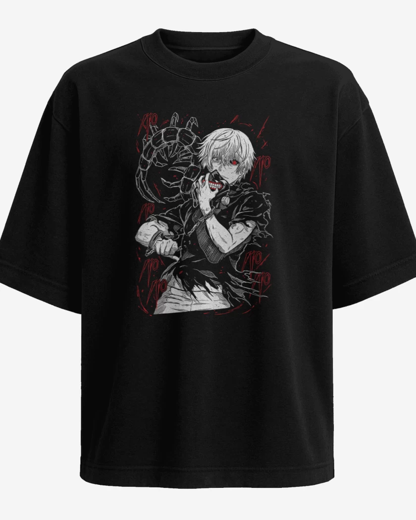 Polera Oversize Ken Kaneki