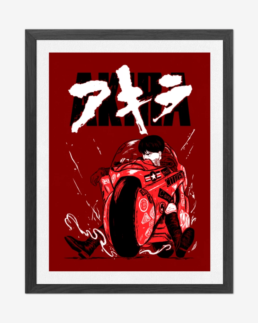 Cuadro decorativo Kaneda Motoquero