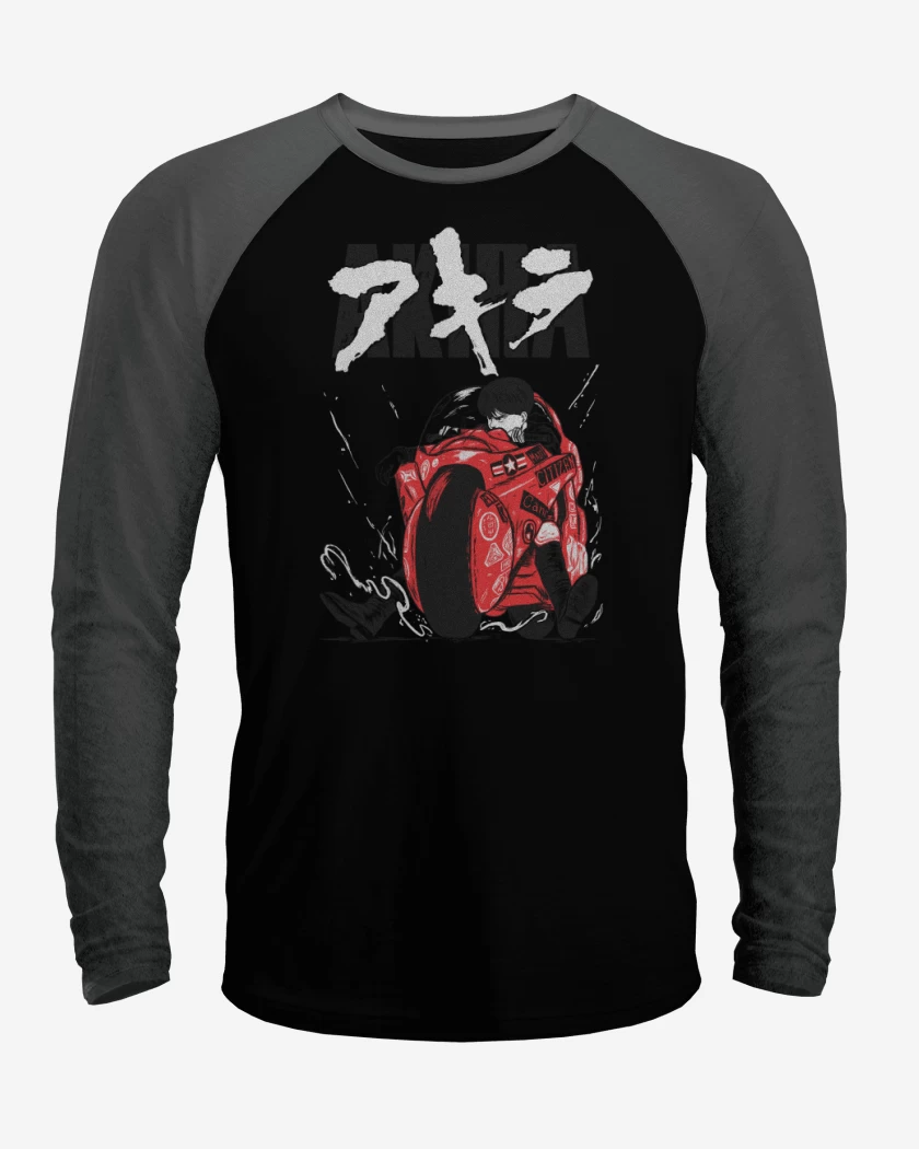Polera Raglan Kaneda Motoquero