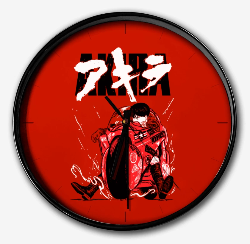 Reloj Rojo de Kaneda Motoquero