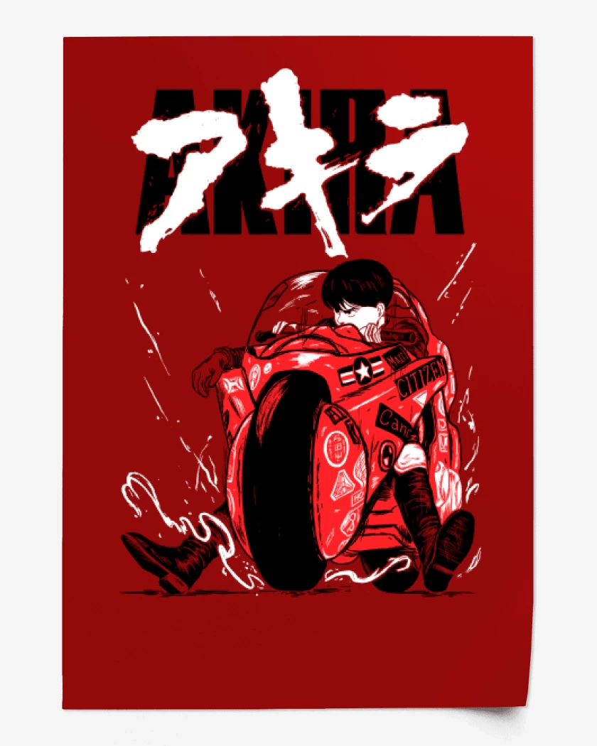 Print Kaneda Motoquero