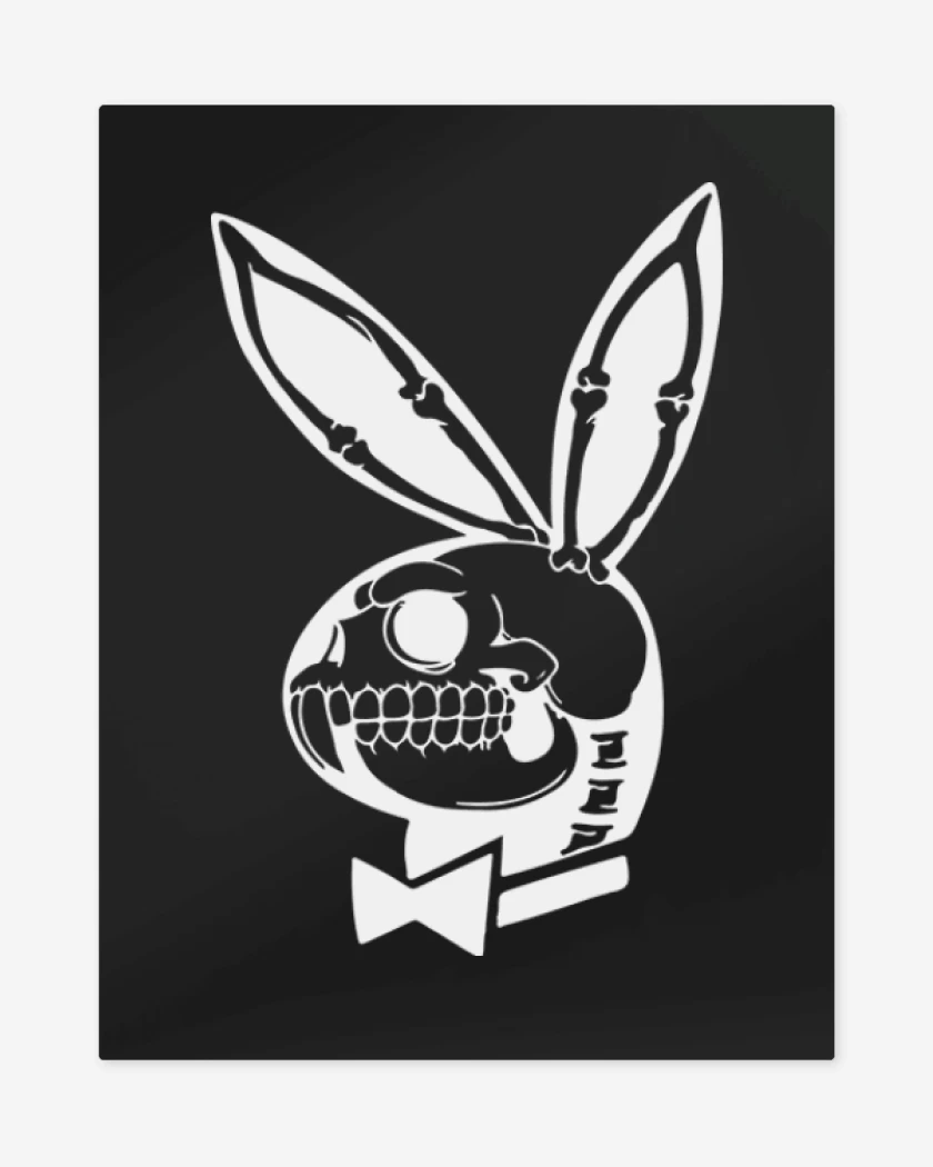 Print metalico Negro de Play B