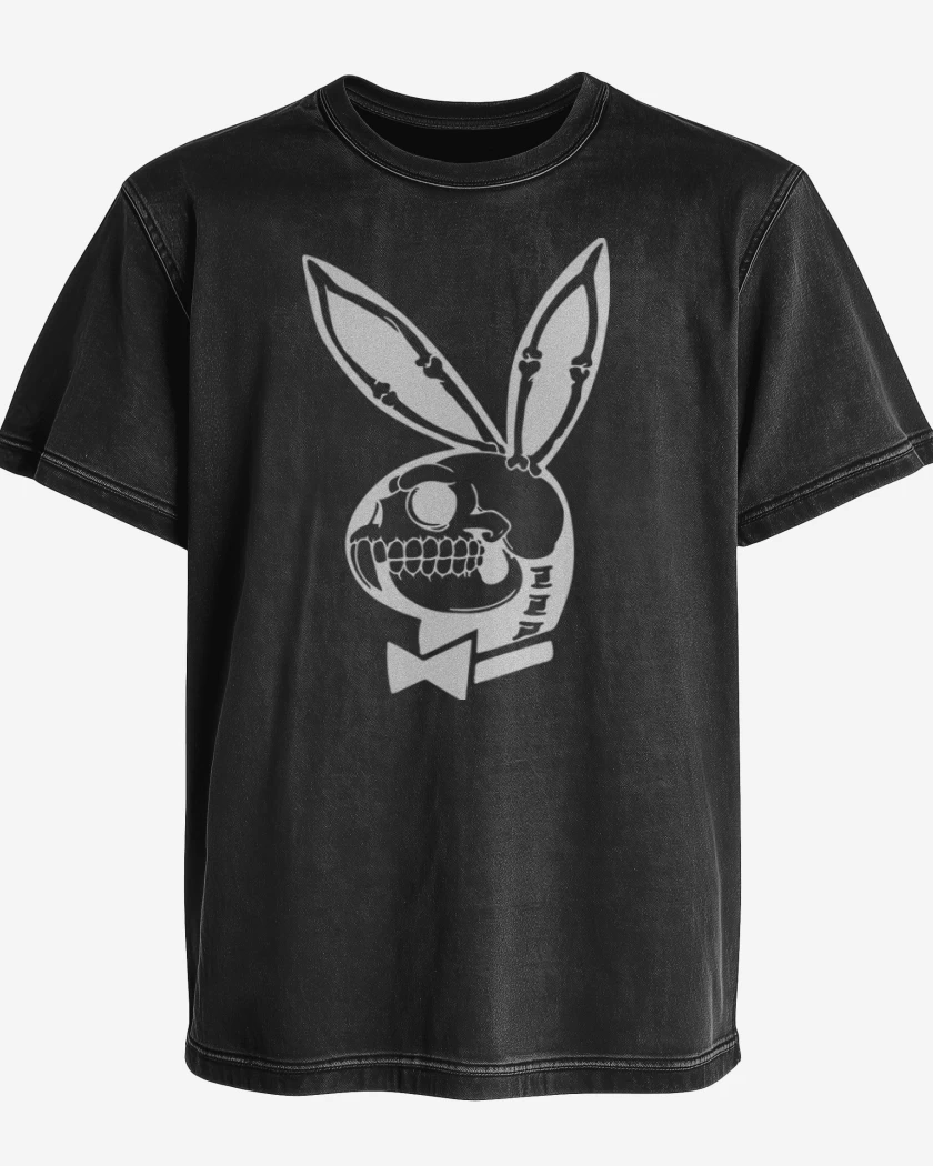 Polera desgastada Negro de Play B