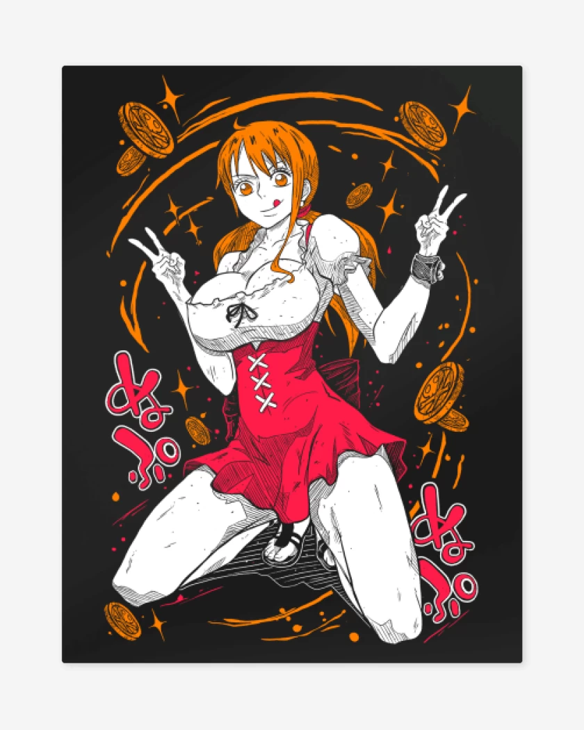 Print metalico Negro de Nami 