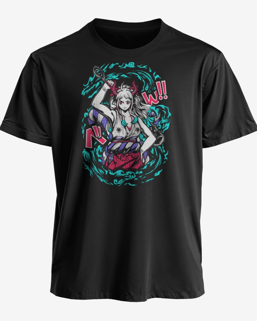 Polera premium Negro de Princesa Oni