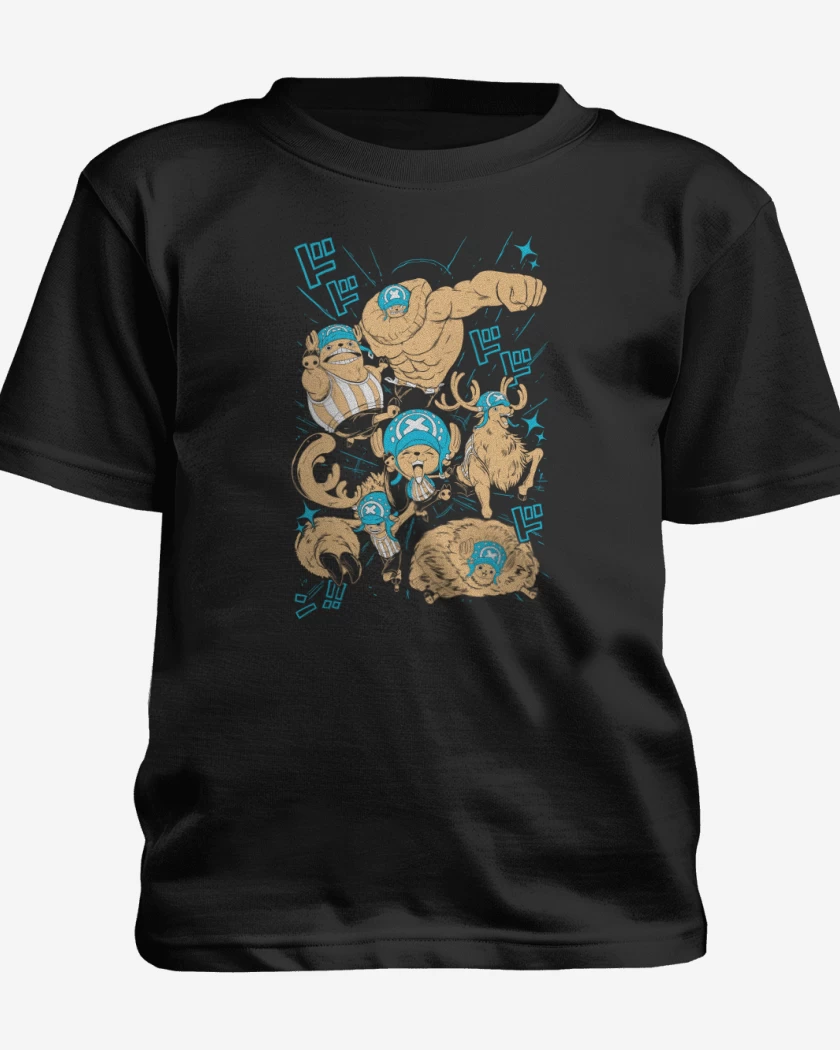Polera de niño Negro de Tony Tony Chopper