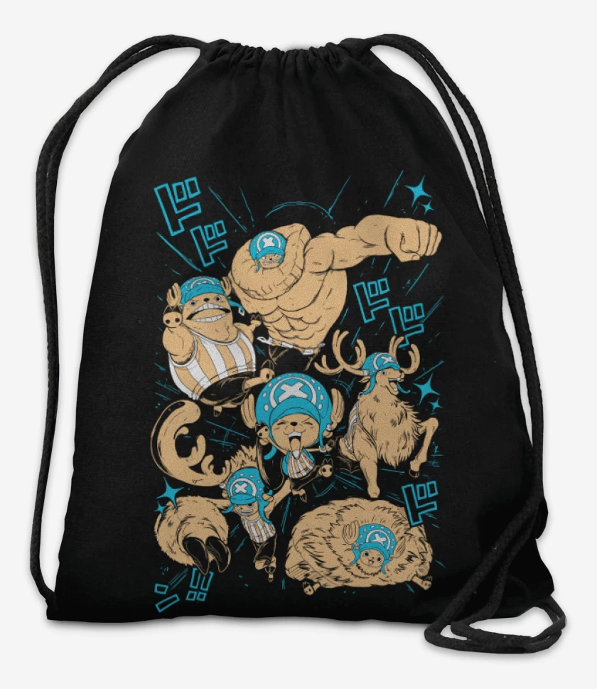 Mochila Negro de Tony Tony Chopper