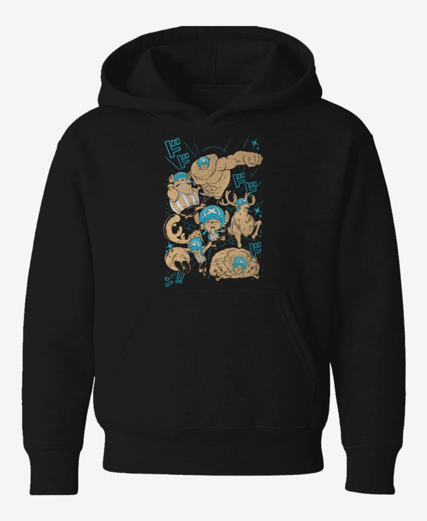 Poleron de niño Negro de Tony Tony Chopper
