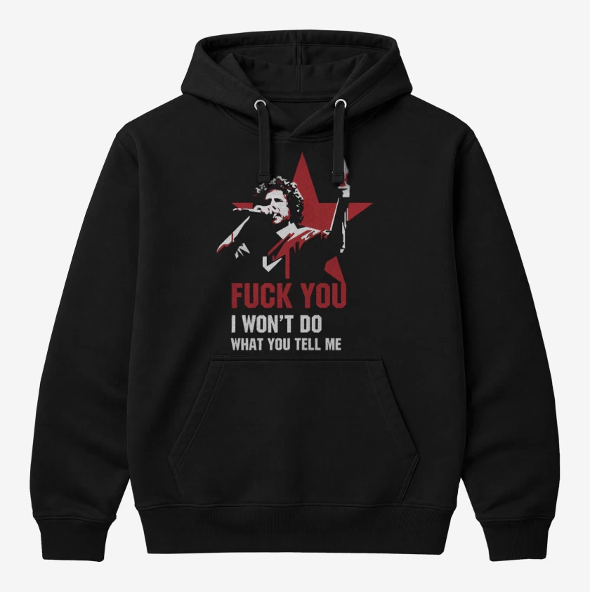 Polerón Canguro Negro de Fokiu