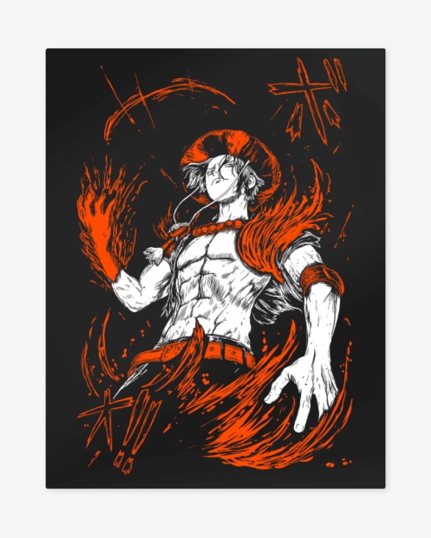Print metalico Negro de ACE