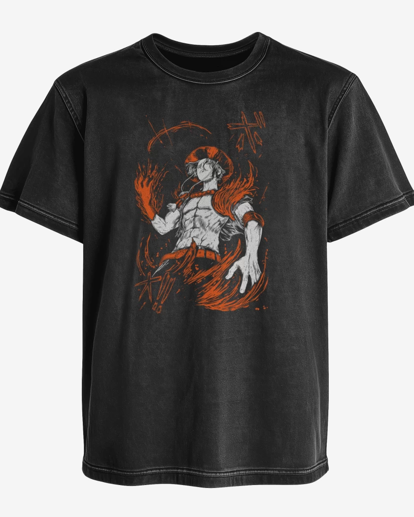 Polera desgastada ACE