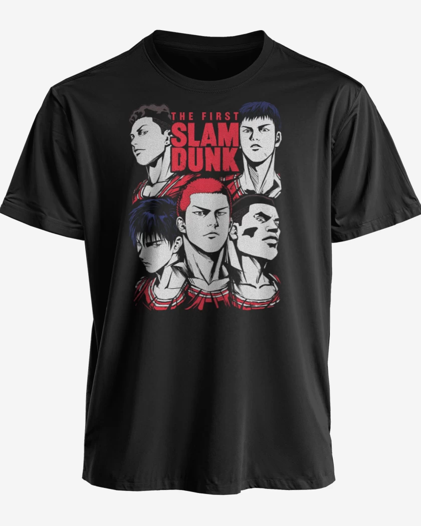 Polera premium Negro de Team Shohoku 