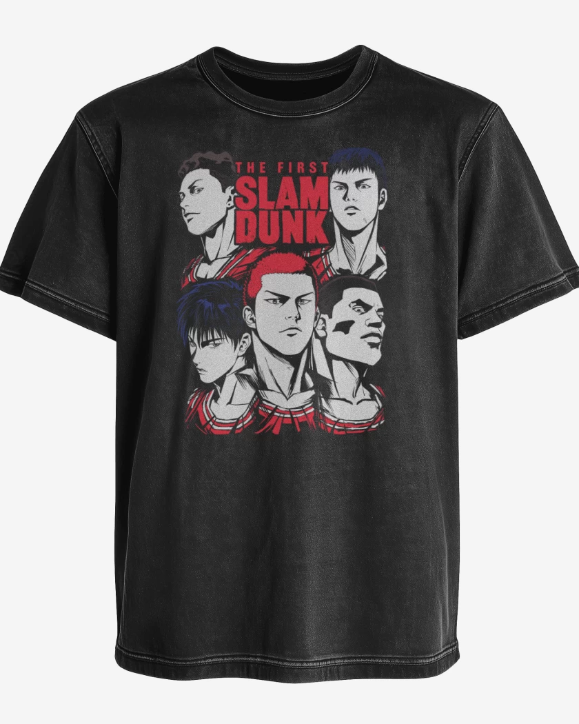 Polera desgastada Team Shohoku 