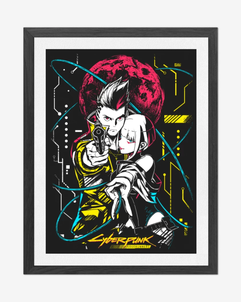 Cuadro decorativo David x Lucy