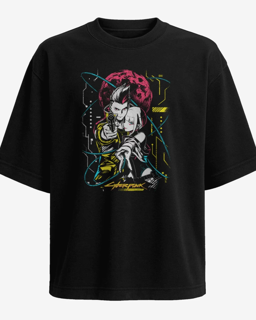 Polera Oversize David x Lucy