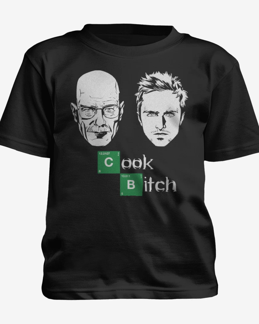 Polera de niño Blanco de Cook Bitch