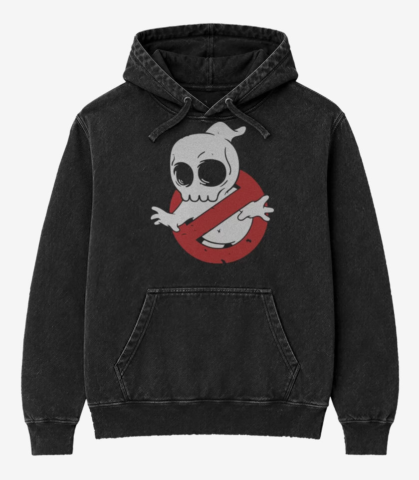 Poleron Canguro Acid Wash Ghost B