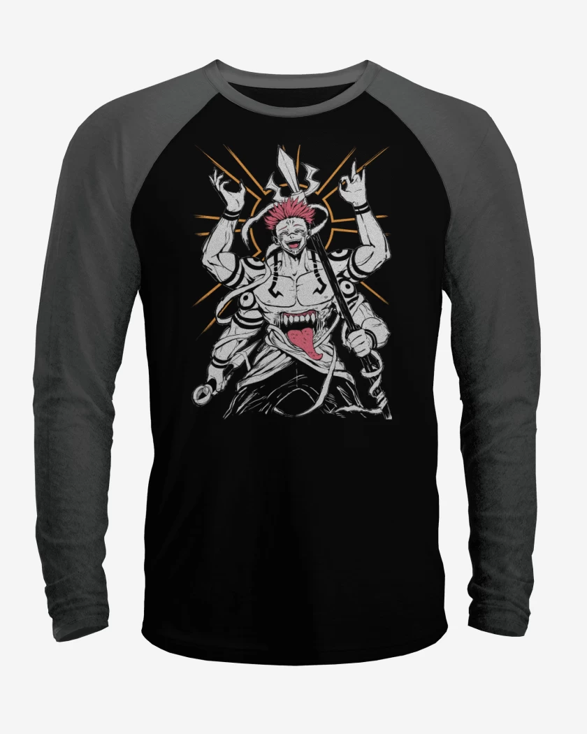 Polera Raglan Gran Demonio Sukuna 
