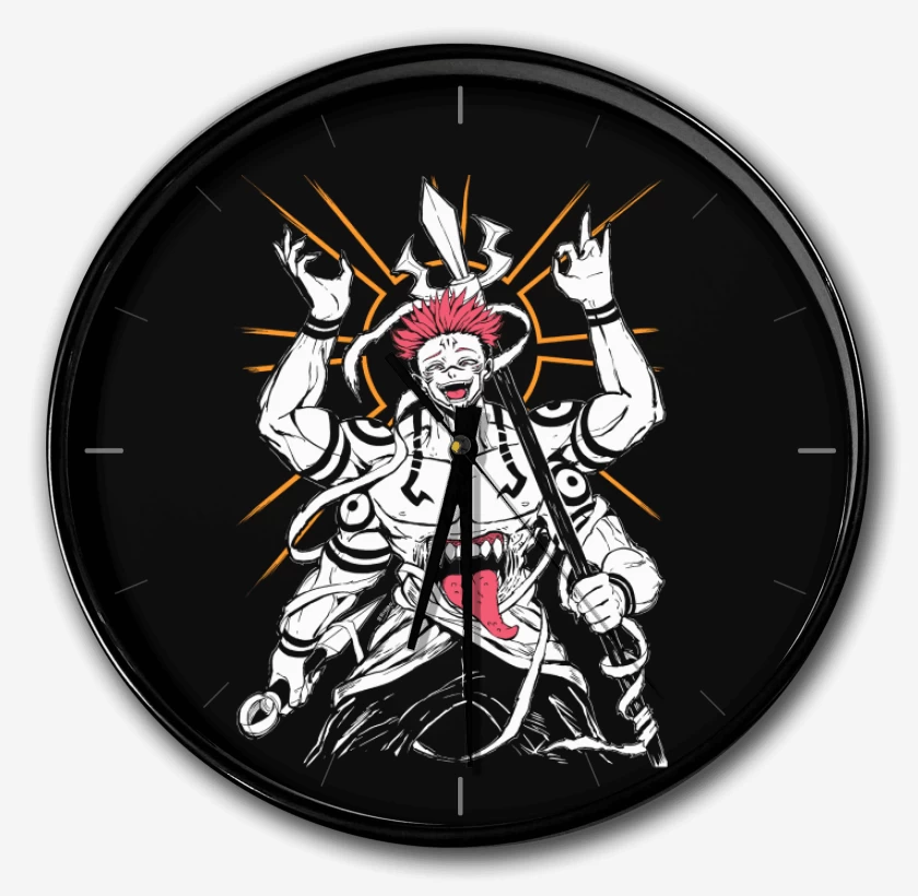 Reloj Negro de Gran Demonio Sukuna 