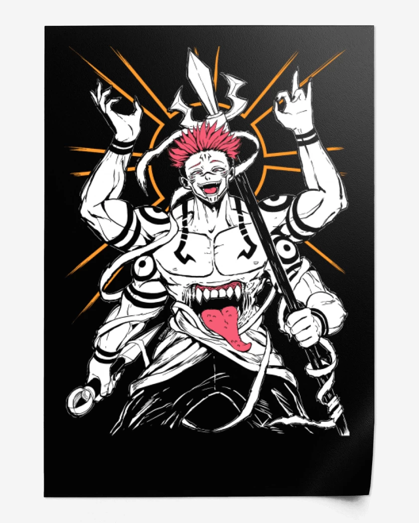 Print Gran Demonio Sukuna 