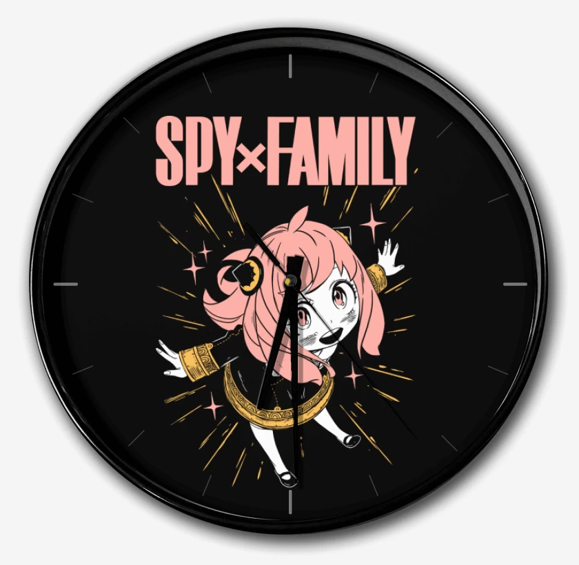 Reloj Negro de Anya Spy
