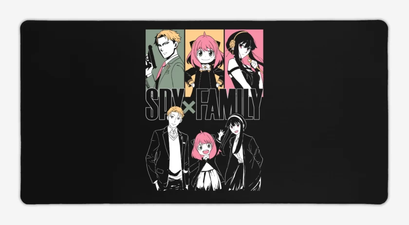 Mouse pad Gamer La Familia Espía