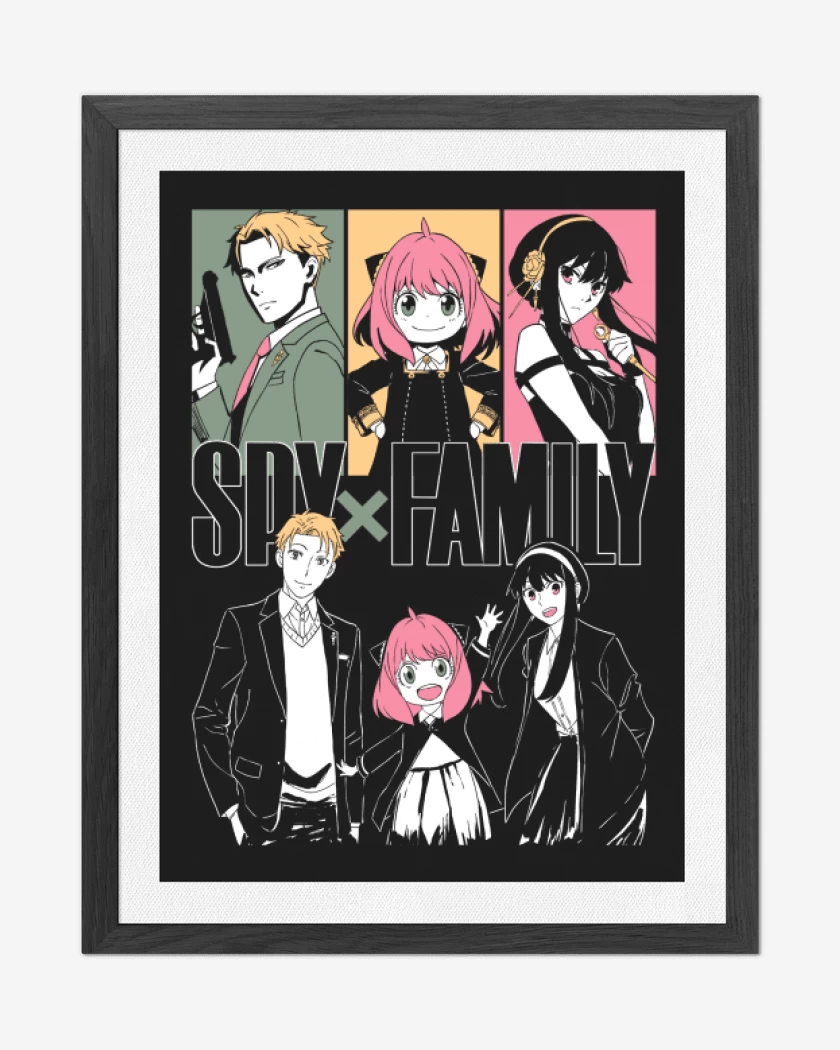 Cuadro decorativo La Familia Espía